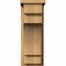 Ekena Millwork Mediterranean Rough Sawn Corbel w/Backplate, Western Red Cedar, 8"W x 14"D x 22"H COR08X14X22MED01RWR - alternate 3